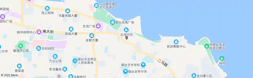 烟台国际公馆_公交站地图_烟台公交_妙搜公交查询2025