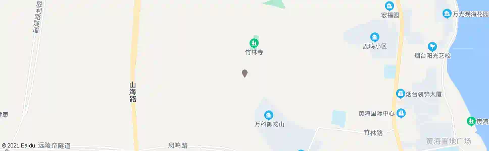 烟台竹林寺_公交站地图_烟台公交_妙搜公交查询2025