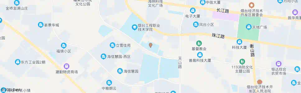 烟台开发区高级职业学校_公交站地图_烟台公交_妙搜公交查询2025