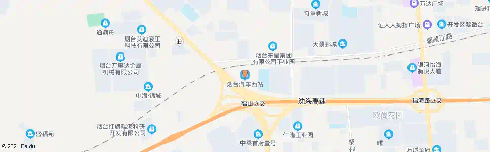 烟台烟台汽车西站_公交站地图_烟台公交_妙搜公交查询2025