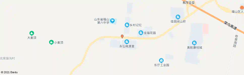烟台乡村记忆小区_公交站地图_烟台公交_妙搜公交查询2025