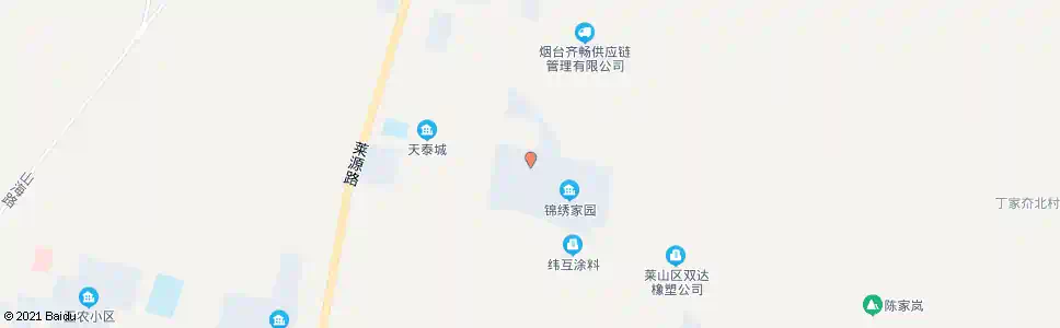 烟台锦绣家园_公交站地图_烟台公交_妙搜公交查询2025