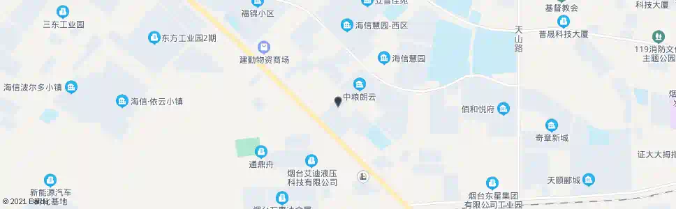 烟台宏通火锅_公交站地图_烟台公交_妙搜公交查询2025