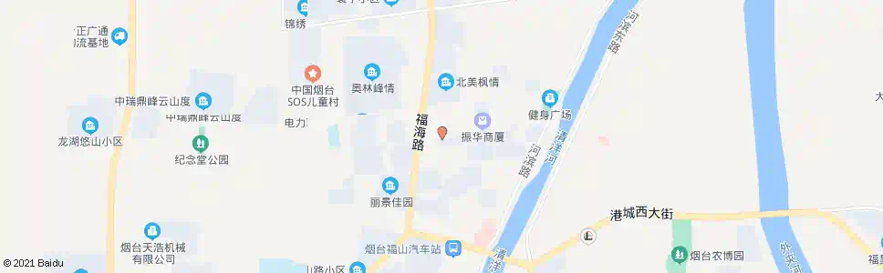 烟台福山五金家电市场_公交站地图_烟台公交_妙搜公交查询2025