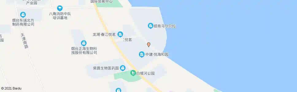 烟台中远悦海和园_公交站地图_烟台公交_妙搜公交查询2025