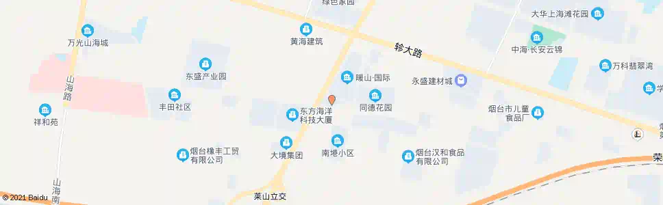 烟台华美达广场酒店_公交站地图_烟台公交_妙搜公交查询2025