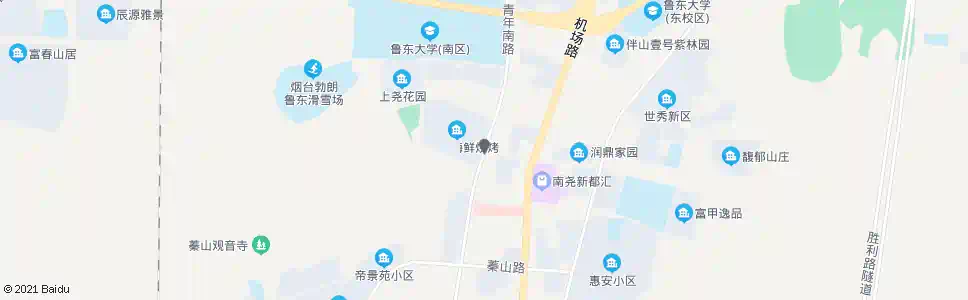 烟台南尧_公交站地图_烟台公交_妙搜公交查询2025