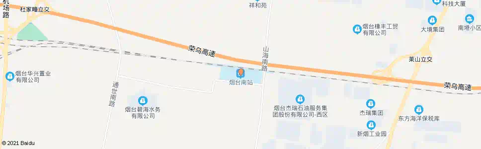 烟台新桥_公交站地图_烟台公交_妙搜公交查询2025