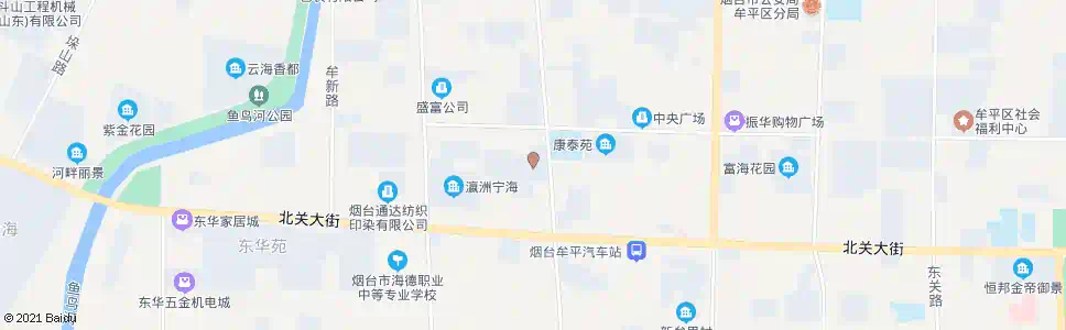 烟台双良翰林晨苑_公交站地图_烟台公交_妙搜公交查询2025