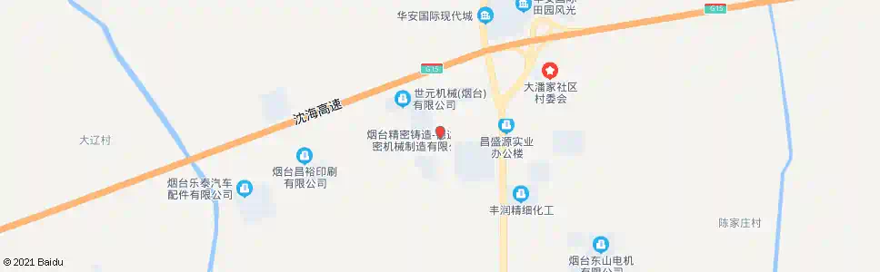 烟台鹏鹗精密纺器_公交站地图_烟台公交_妙搜公交查询2025