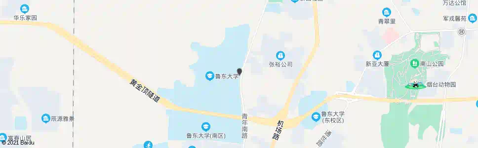烟台鲁东大学北区东门_公交站地图_烟台公交_妙搜公交查询2025