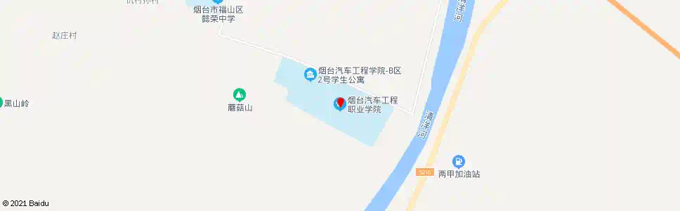 烟台烟台汽车工程职业学院(崇文中学)_公交站地图_烟台公交_妙搜公交查询2025