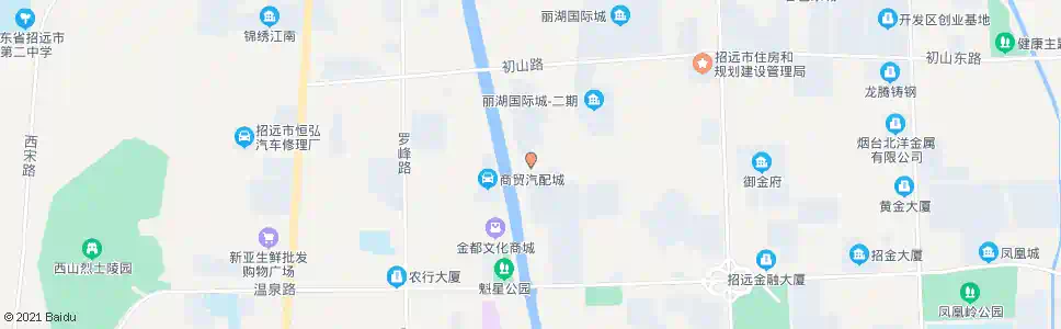 烟台水悦逸品_公交站地图_烟台公交_妙搜公交查询2025