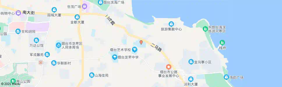 烟台一中新校_公交站地图_烟台公交_妙搜公交查询2025
