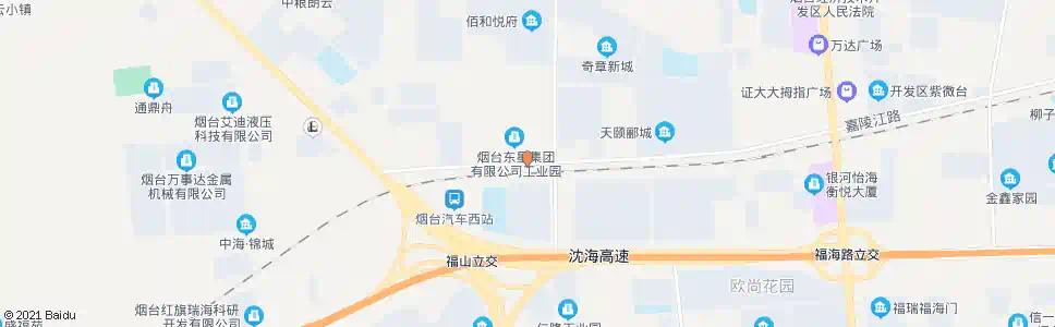 烟台首钢东星_公交站地图_烟台公交_妙搜公交查询2025