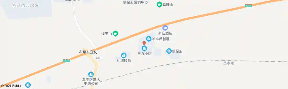烟台三九小区_公交站地图_烟台公交_妙搜公交查询2025