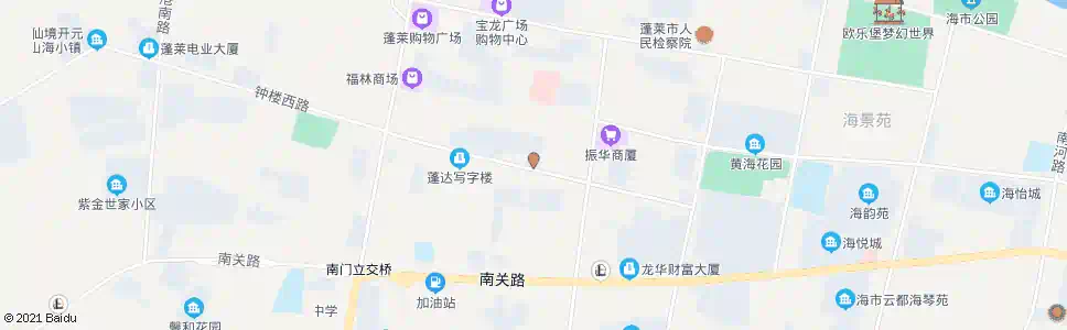 烟台蓬印大厦_公交站地图_烟台公交_妙搜公交查询2025