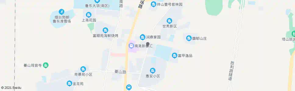 烟台益佰口腔医院(大东夼)_公交站地图_烟台公交_妙搜公交查询2025