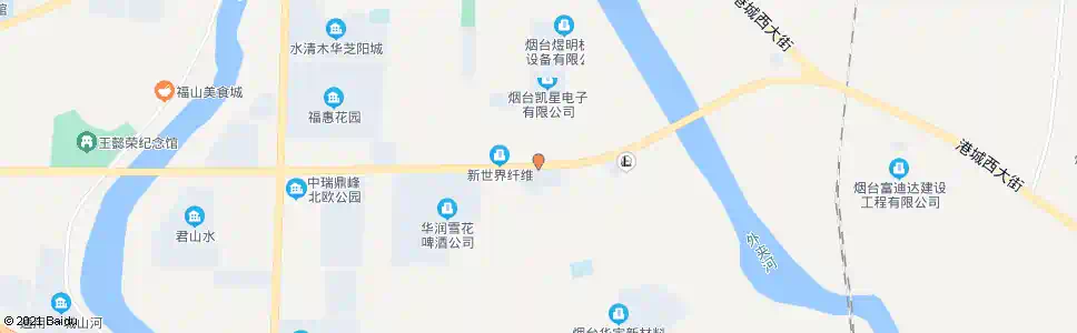 烟台卫城润景_公交站地图_烟台公交_妙搜公交查询2025