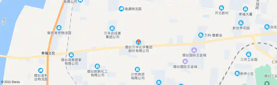 烟台万华集团_公交站地图_烟台公交_妙搜公交查询2025