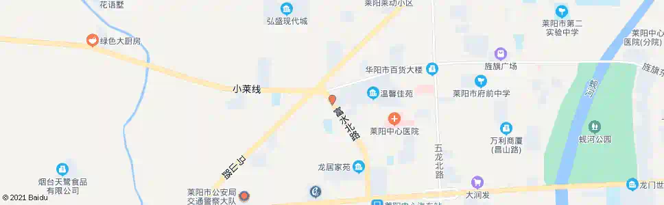 烟台儒林村_公交站地图_烟台公交_妙搜公交查询2025