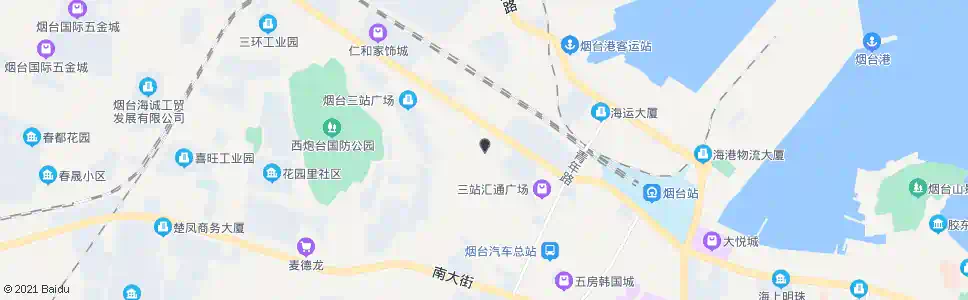 烟台鸿泰宾馆(金泉家具大厦)_公交站地图_烟台公交_妙搜公交查询2025