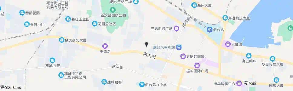 烟台建设路_公交站地图_烟台公交_妙搜公交查询2025