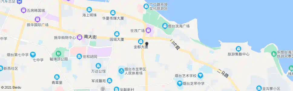 烟台三马路海通证券_公交站地图_烟台公交_妙搜公交查询2025