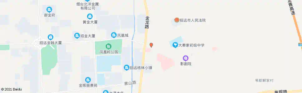 烟台大秦家卫生院_公交站地图_烟台公交_妙搜公交查询2025