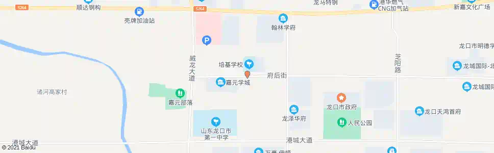烟台天润尚城_公交站地图_烟台公交_妙搜公交查询2025