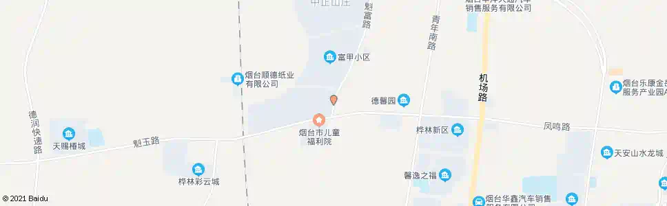 烟台富甲小区南站_公交站地图_烟台公交_妙搜公交查询2025