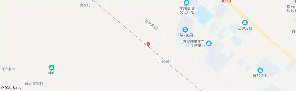 烟台大季家_公交站地图_烟台公交_妙搜公交查询2025