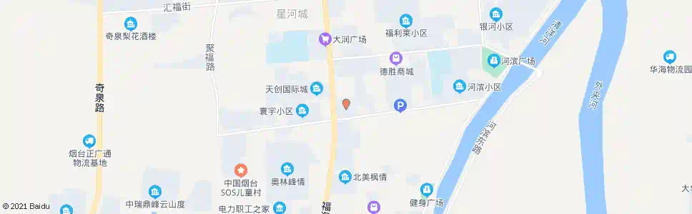 烟台福海阳光花园_公交站地图_烟台公交_妙搜公交查询2025