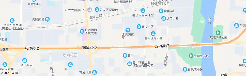 烟台烟台港物流园装饰城_公交站地图_烟台公交_妙搜公交查询2025