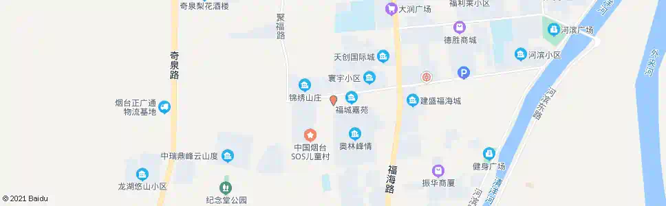 烟台福山酒厂_公交站地图_烟台公交_妙搜公交查询2025