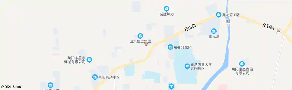 烟台马山小区_公交站地图_烟台公交_妙搜公交查询2025