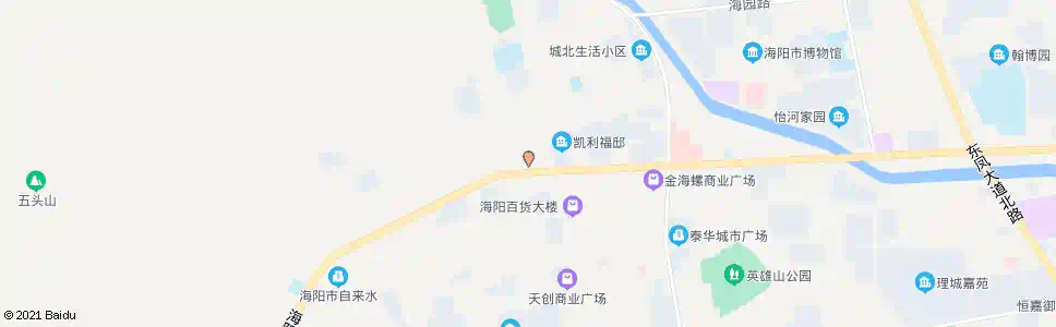 烟台兴海市场_公交站地图_烟台公交_妙搜公交查询2025