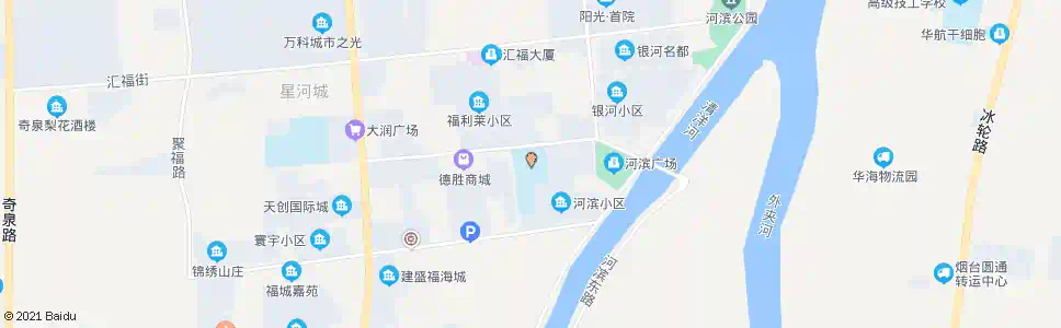 烟台福山崇文中学_公交站地图_烟台公交_妙搜公交查询2025