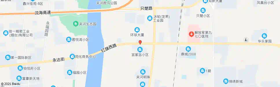 烟台宫家岛小区_公交站地图_烟台公交_妙搜公交查询2025