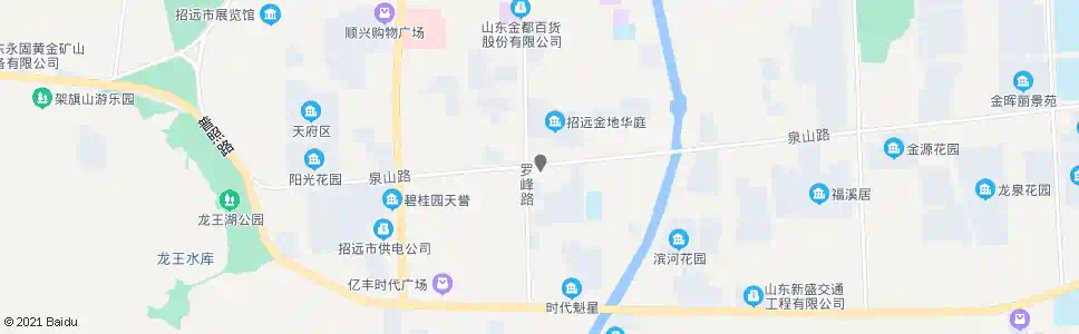 烟台玲珑酒厂_公交站地图_烟台公交_妙搜公交查询2025