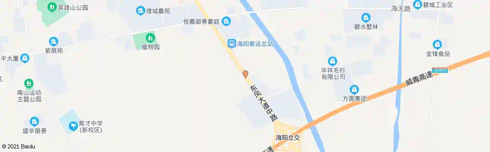 烟台埠南村_公交站地图_烟台公交_妙搜公交查询2025