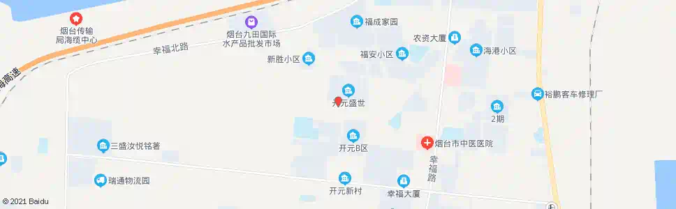 烟台福源路_公交站地图_烟台公交_妙搜公交查询2025
