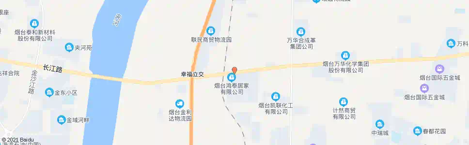 烟台鸿泰居家建材广场_公交站地图_烟台公交_妙搜公交查询2025