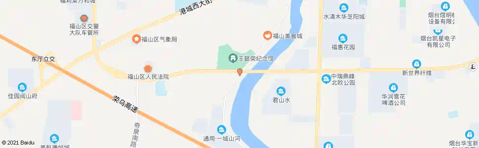 烟台东留公_公交站地图_烟台公交_妙搜公交查询2025