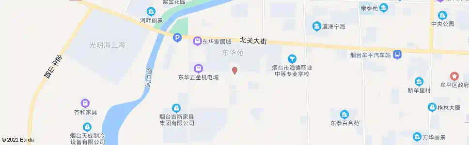 烟台东华苑南门_公交站地图_烟台公交_妙搜公交查询2025