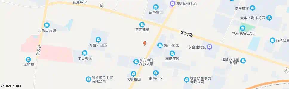 烟台杰瑞集团北区_公交站地图_烟台公交_妙搜公交查询2025