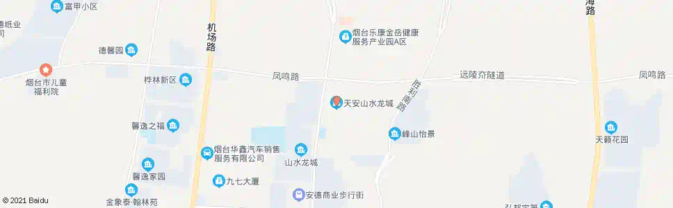 烟台山水龙城北站_公交站地图_烟台公交_妙搜公交查询2025