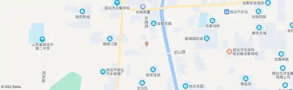烟台梦芝大厦_公交站地图_烟台公交_妙搜公交查询2025