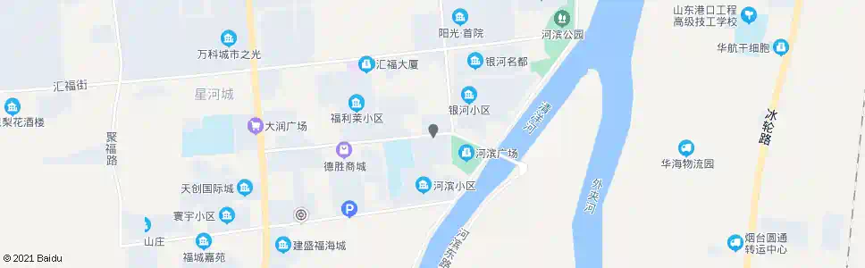 烟台三联小区_公交站地图_烟台公交_妙搜公交查询2025