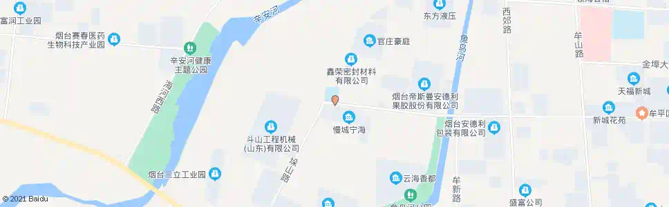 烟台新潮慢城宁海_公交站地图_烟台公交_妙搜公交查询2025